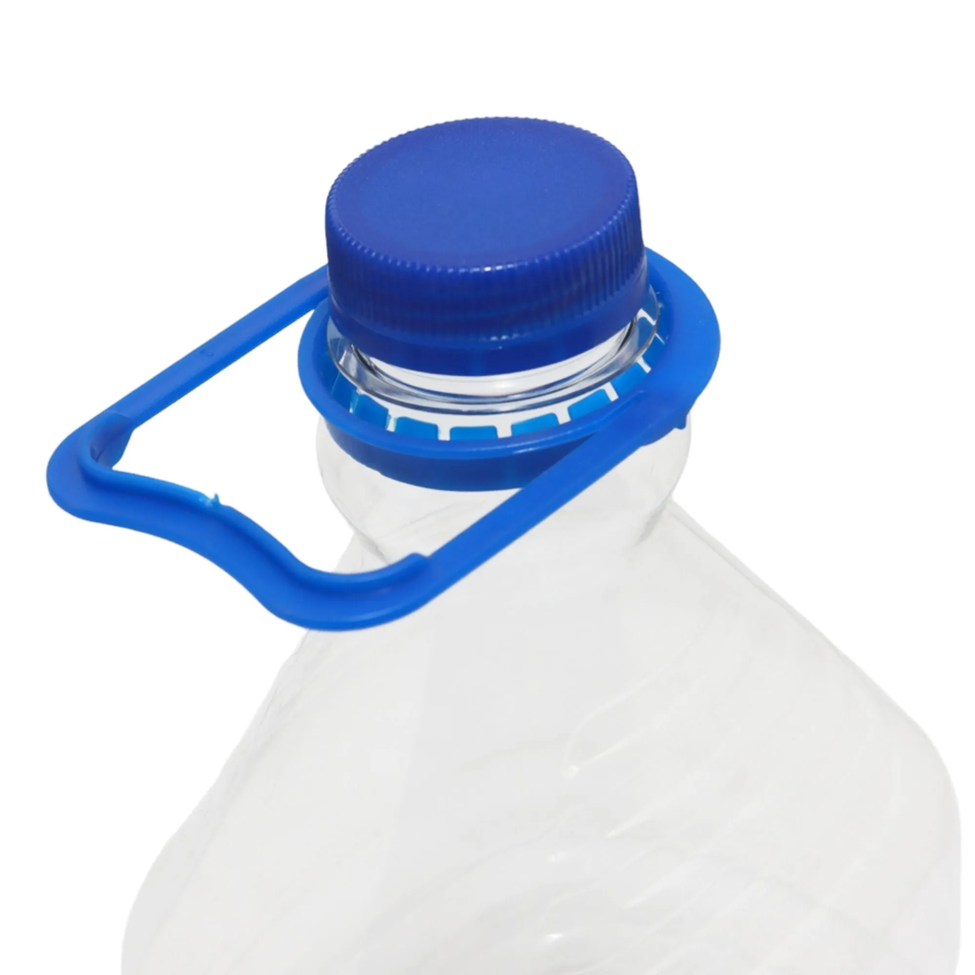 2L PET Plastic Bottle Clear with Lid & Carry Tag