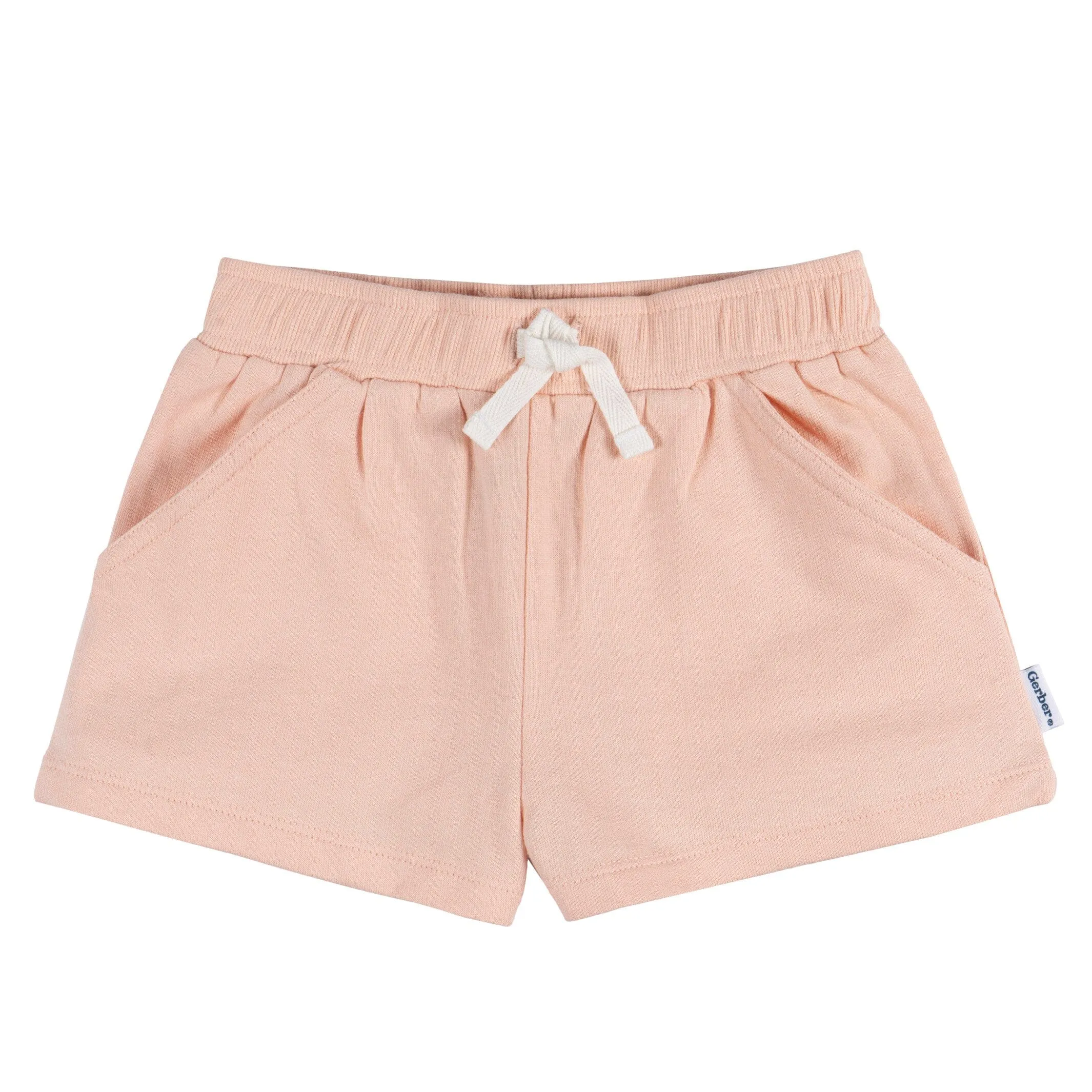 3-Pack Baby & Toddler Girls Dusty Pinks Knit Shorts