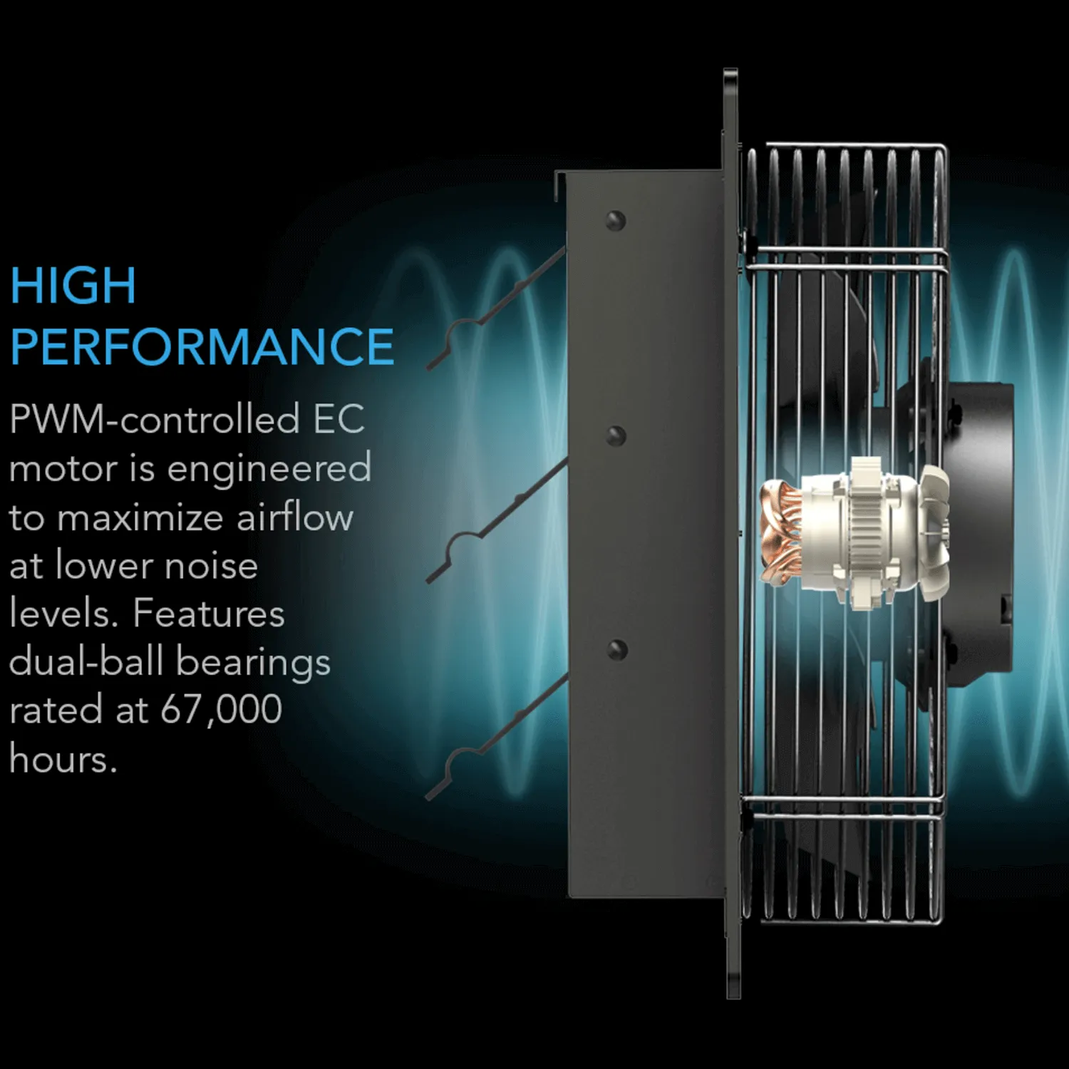 AC Infinity AIRLIFT T12, Shutter Exhaust Ventilation Fan 12", Temperature Humidity Controller