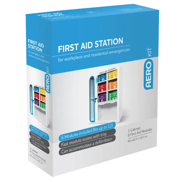 AeroKit First Aid Station with 6 Modules