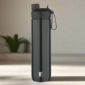 Bergner Walking Sipmate Thermosteel Hot And Cold Flask (Black) - 530 ML