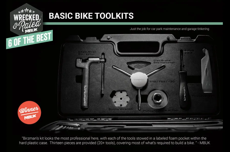 Birzman Essential Tool Box - 13 Pieces