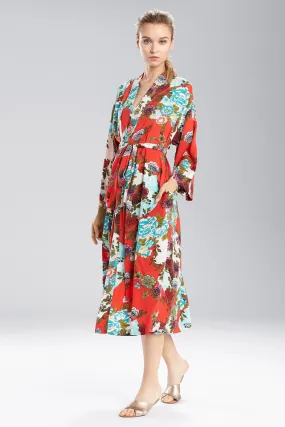 Blossoming Fans Robe