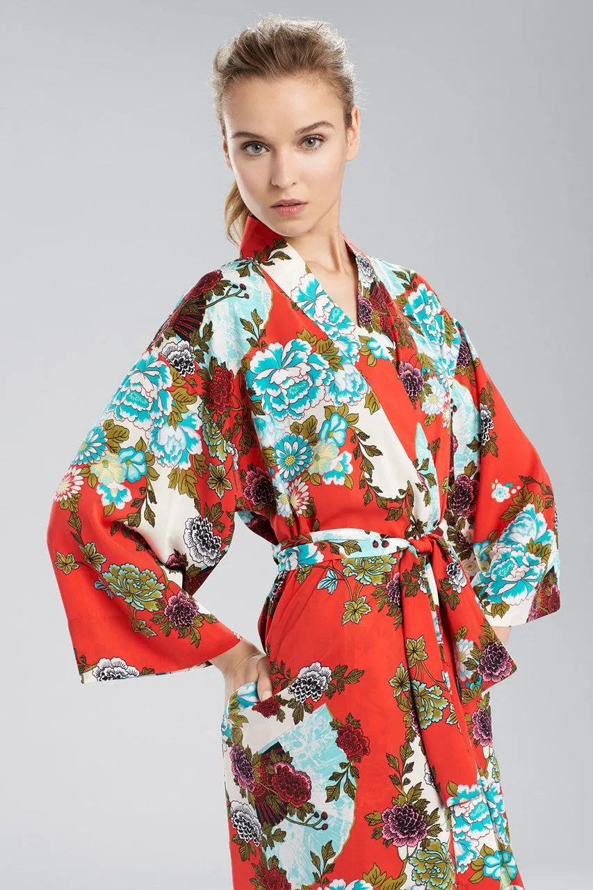 Blossoming Fans Robe