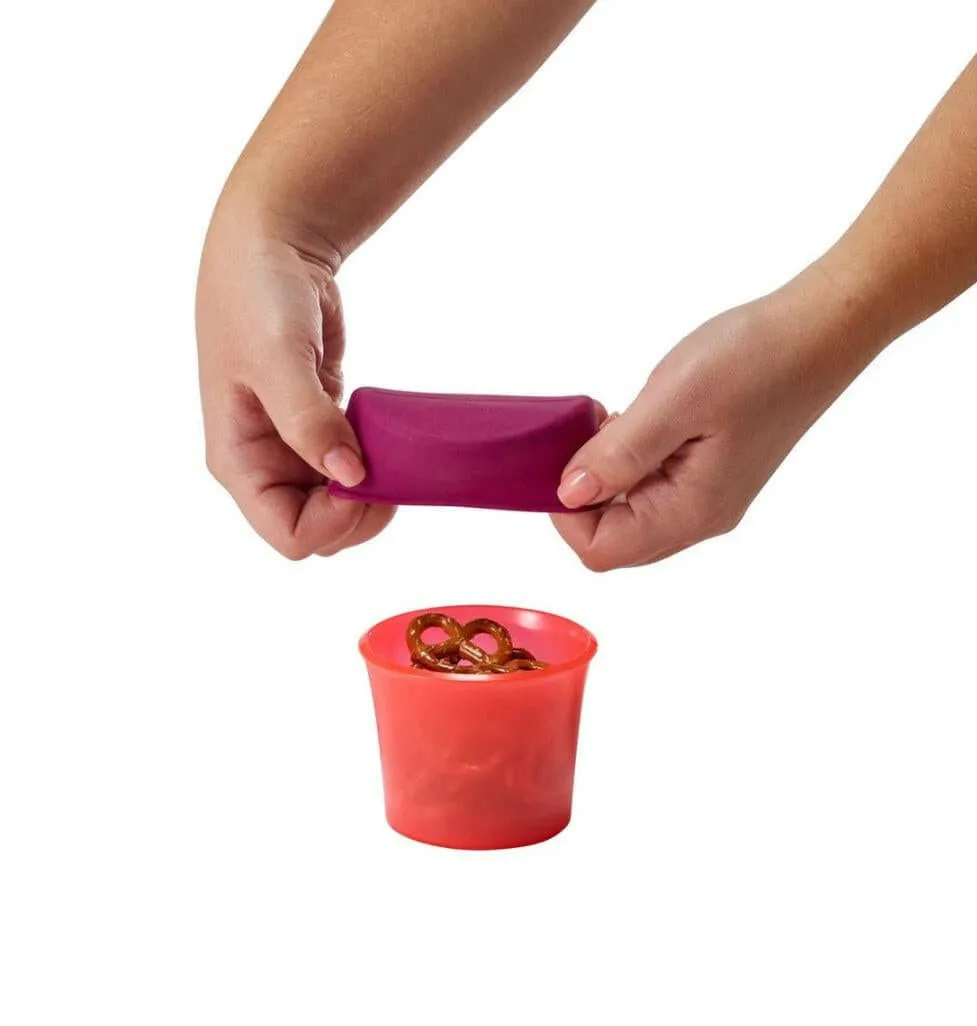 Boon - SNUG Snack Containers With Stretchy Silicone Lids