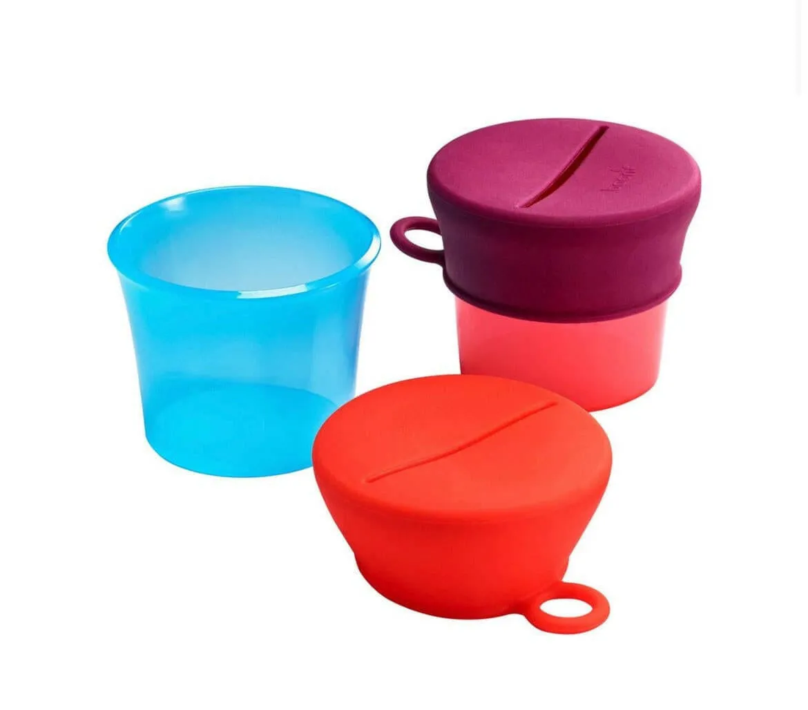 Boon - SNUG Snack Containers With Stretchy Silicone Lids