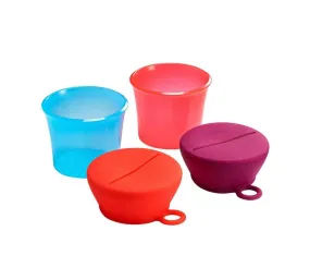 Boon - SNUG Snack Containers With Stretchy Silicone Lids