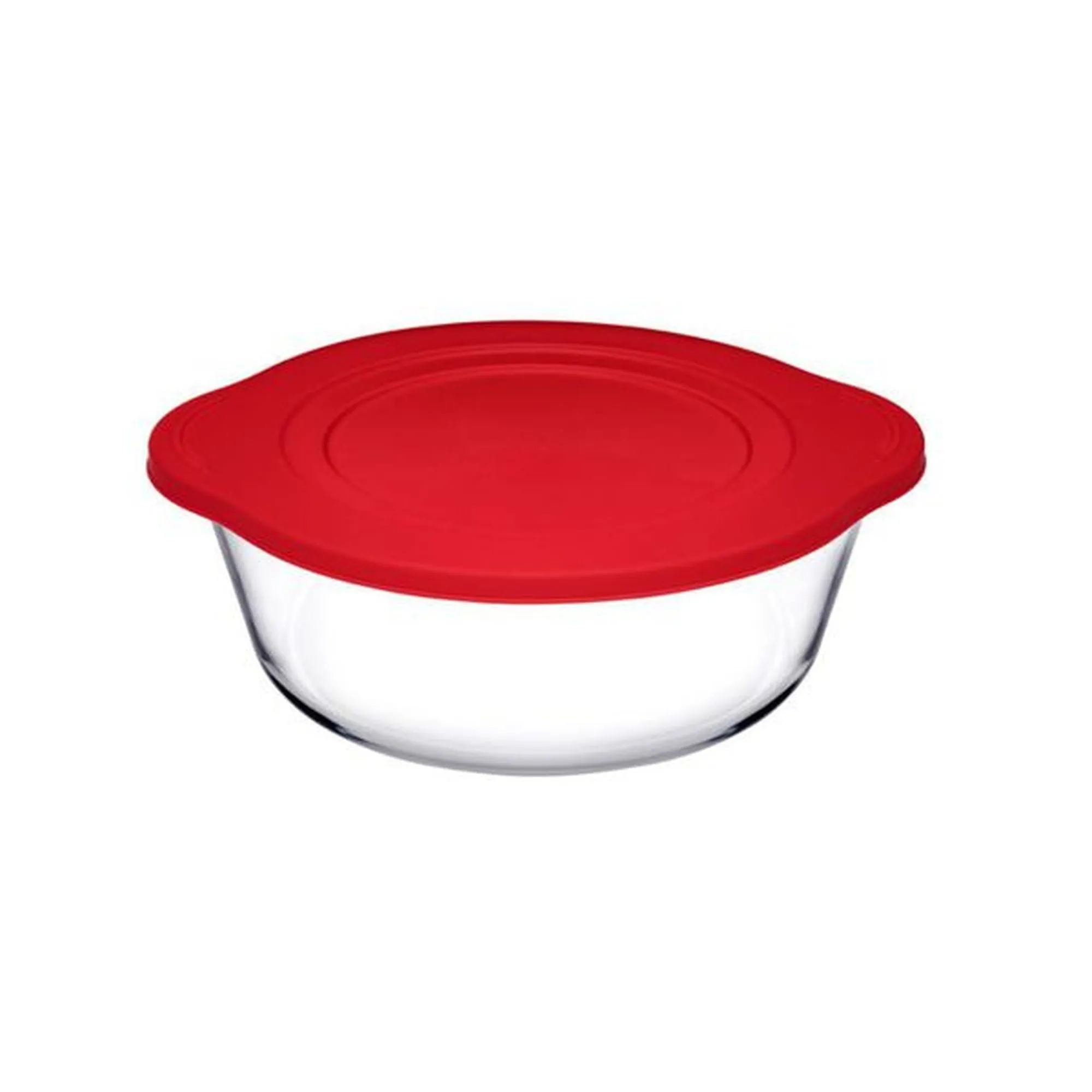 Borcam Casserole Round Red 251x220mm