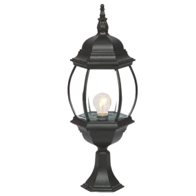 Bright Star Lighting L005 BLACK Pillar Lantern