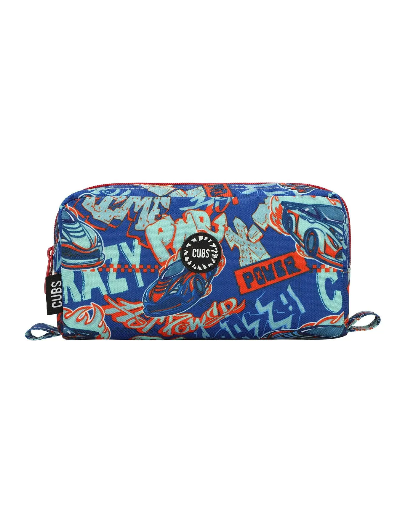 Cubs Car Flames Pencil Case