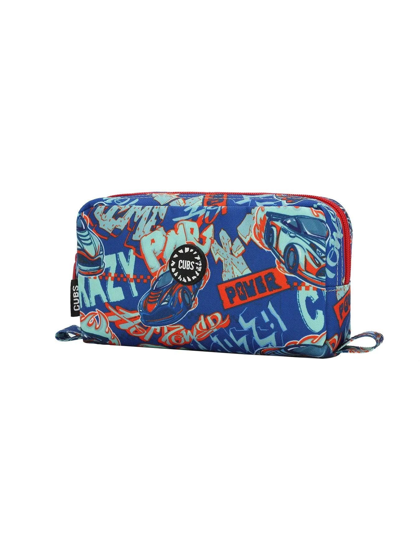 Cubs Car Flames Pencil Case