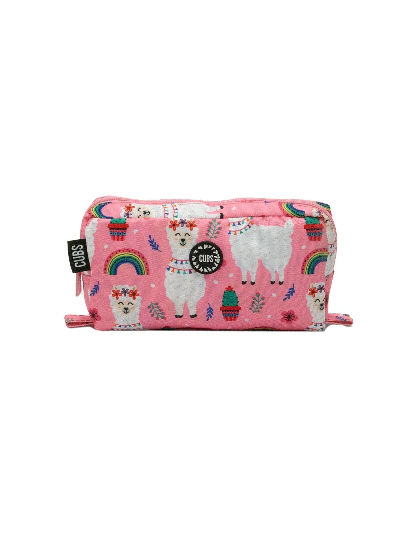 Cubs Pink Llama Pencil Case