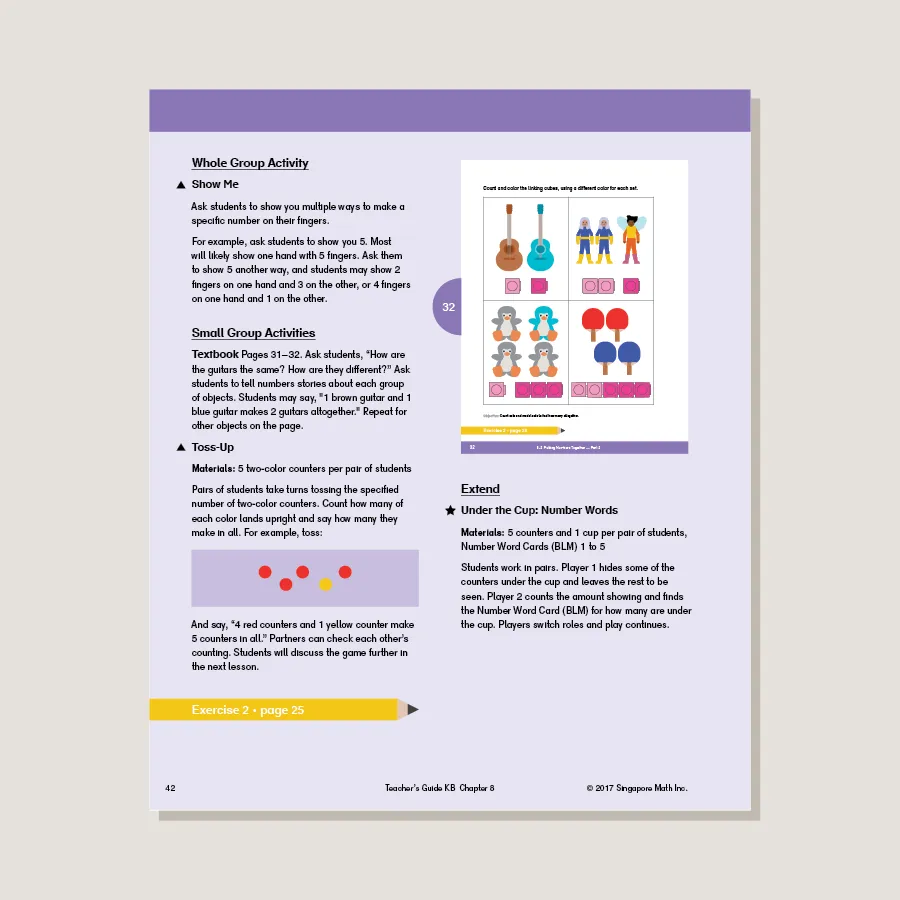 Dimensions Math Teacher's Guide 2B - Blemished