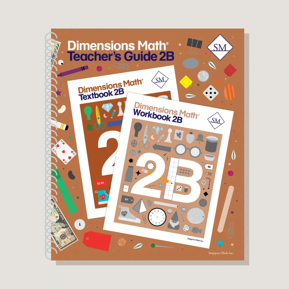 Dimensions Math Teacher's Guide 2B - Blemished