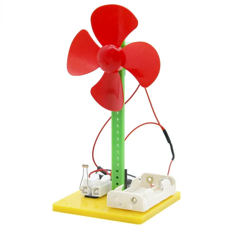 DIY - Light-controlled Fan Kits for School