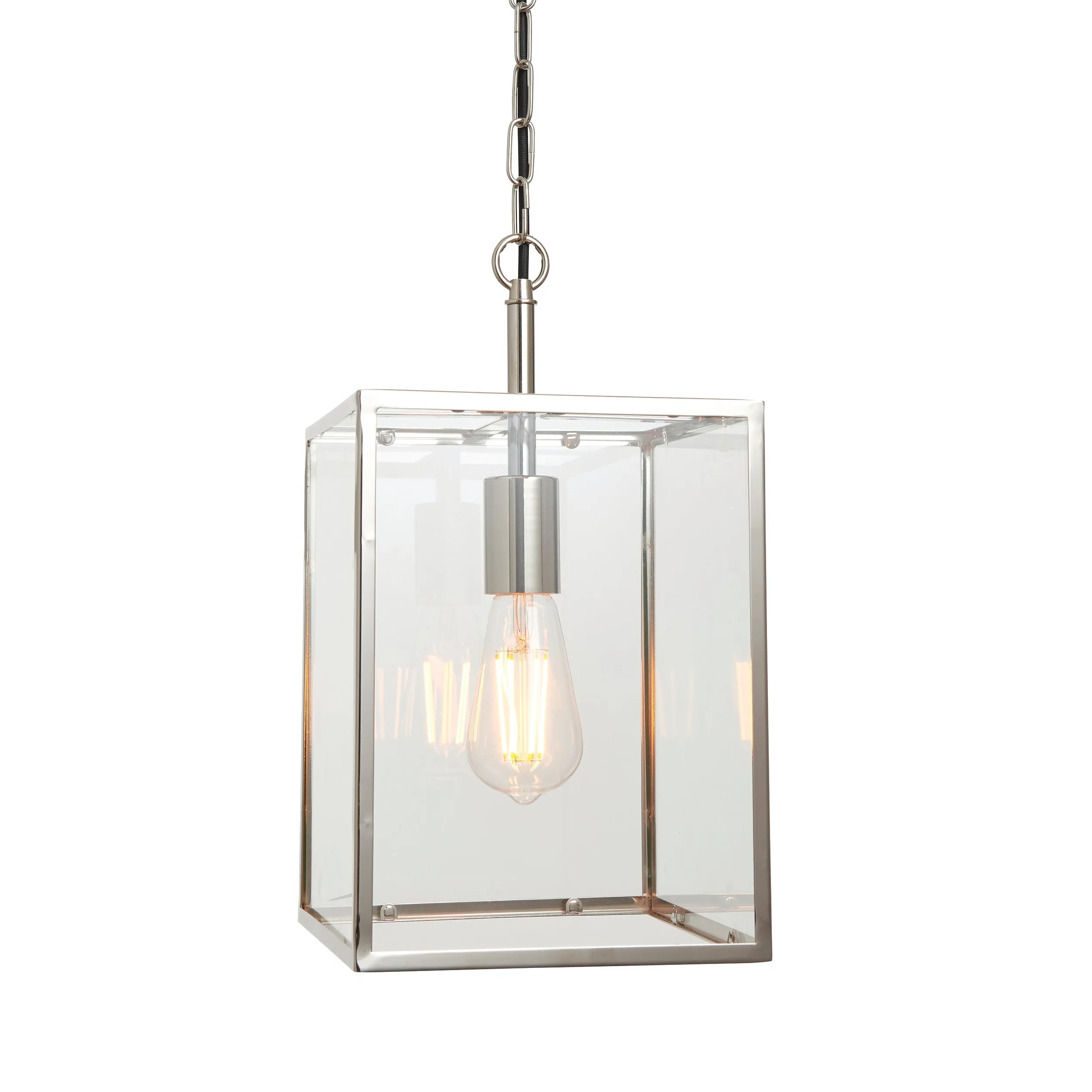 Endon Hadden Pendant Polished Nickel