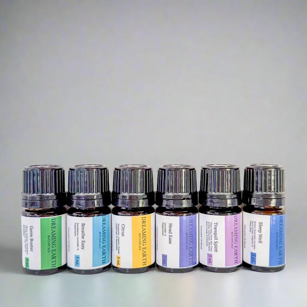 Essential Oil Blends Sampler Pack - Top 6