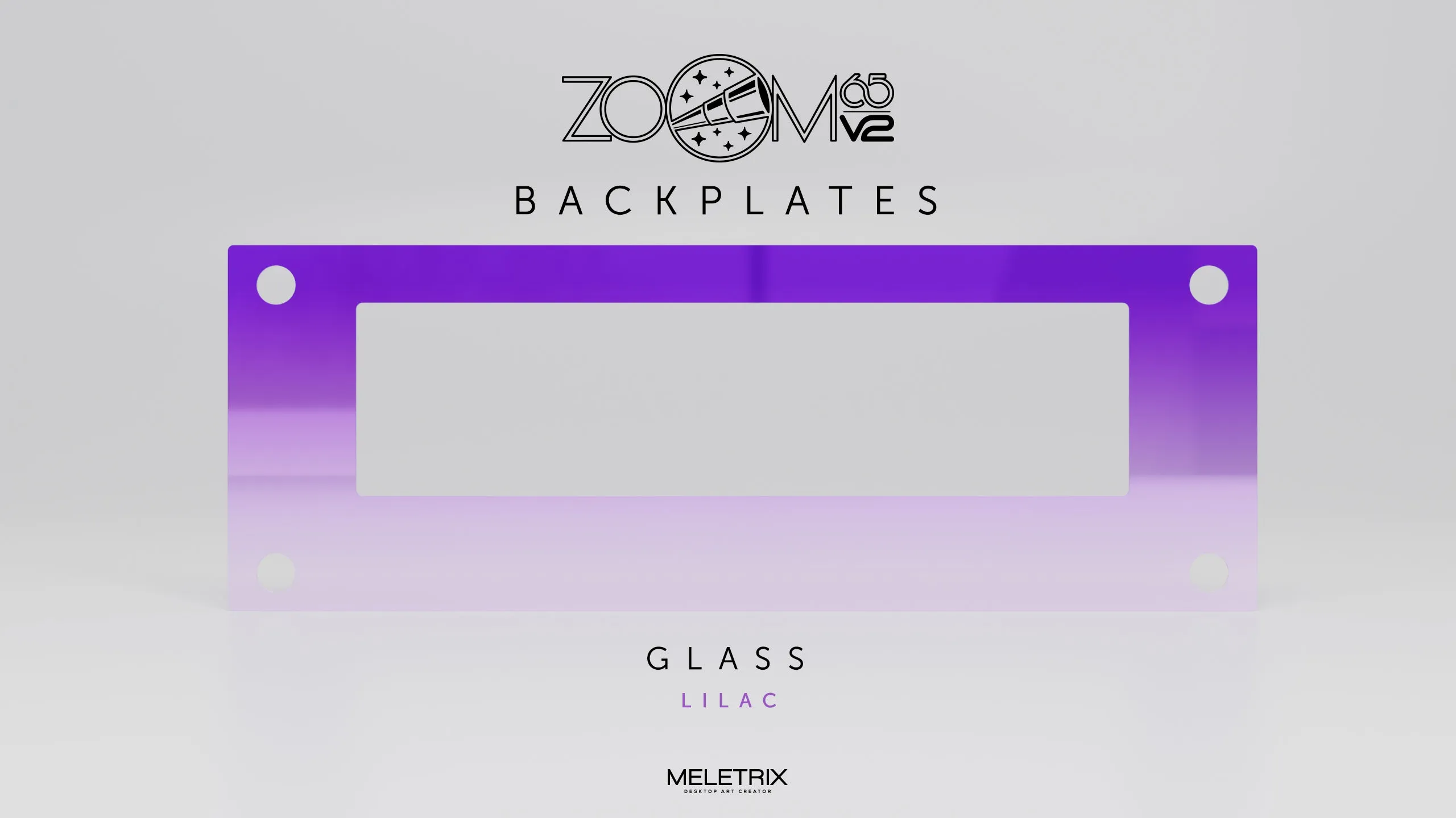 Extra Backplates for Zoom65 Essential Edition V2 Keyboard Kits