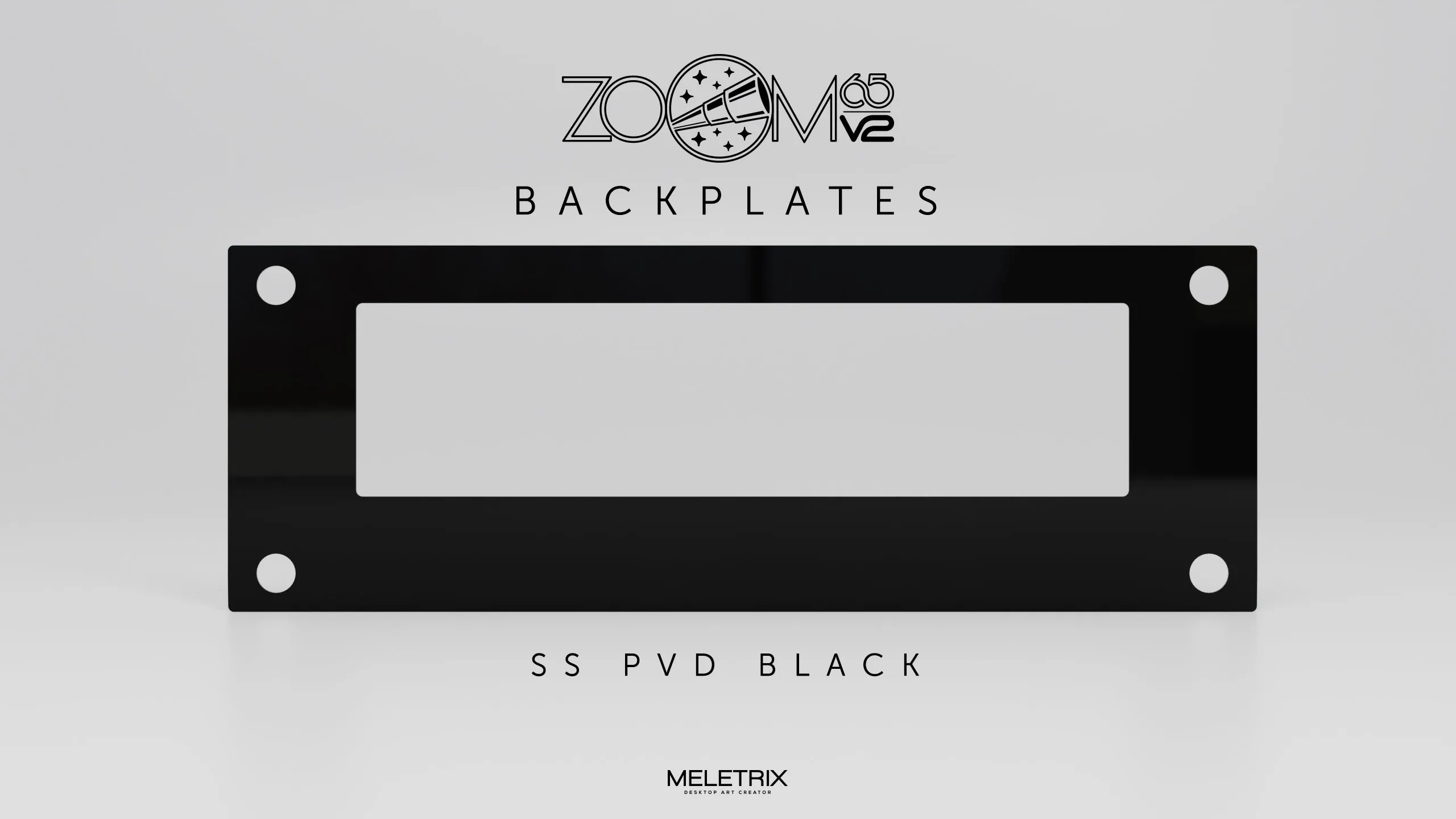 Extra Backplates for Zoom65 Essential Edition V2 Keyboard Kits