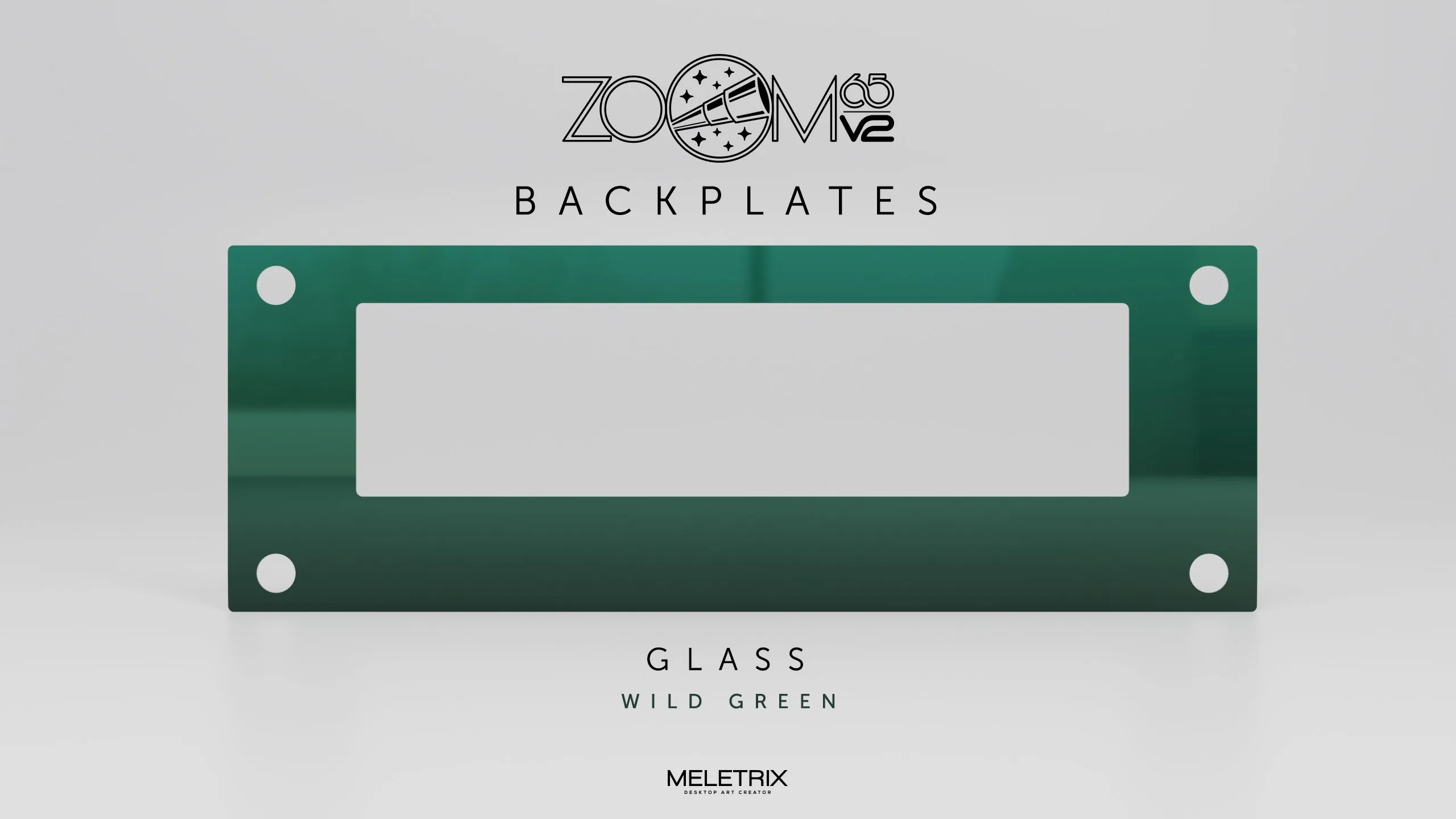 Extra Backplates for Zoom65 Essential Edition V2 Keyboard Kits