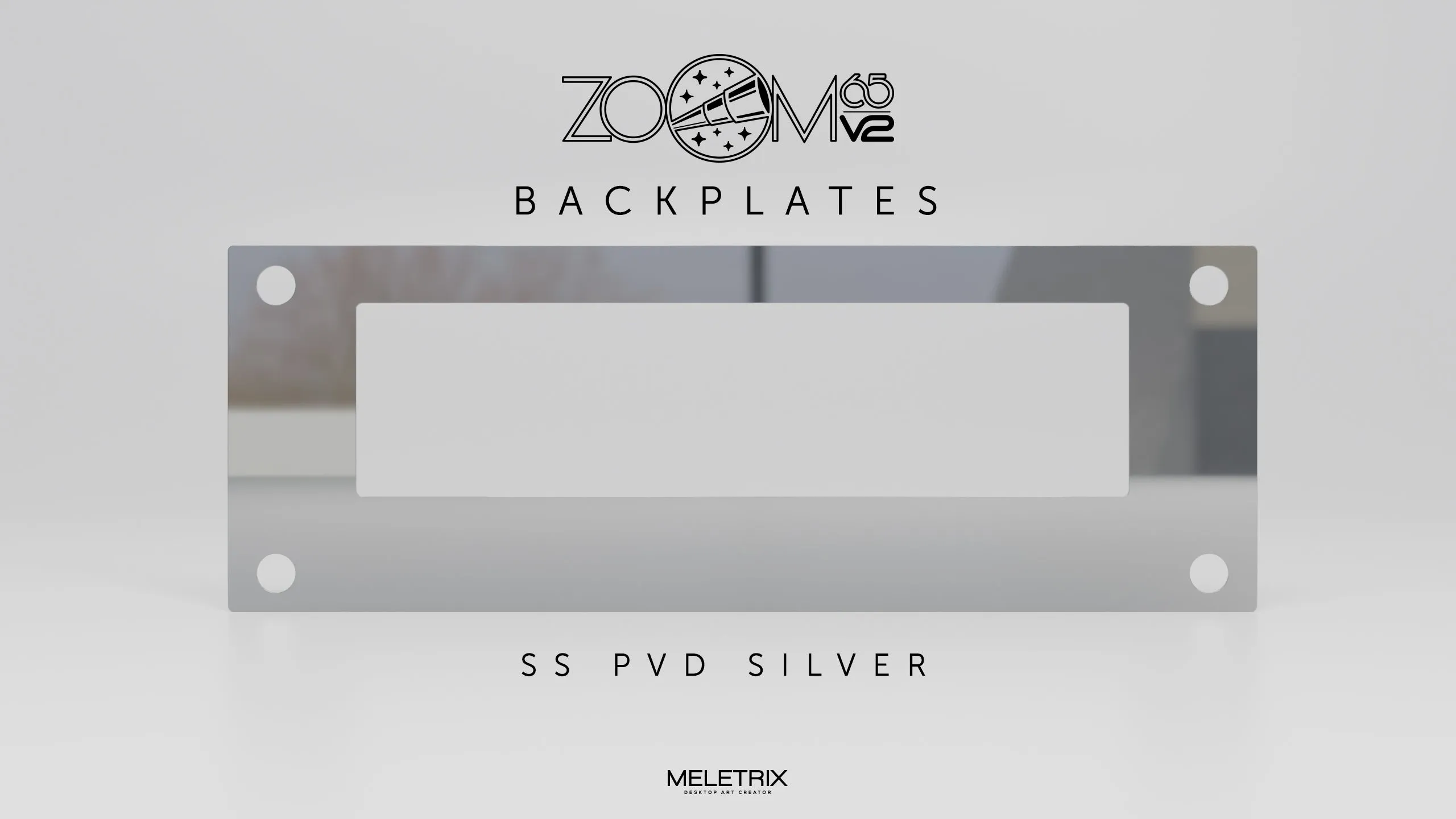 Extra Backplates for Zoom65 Essential Edition V2 Keyboard Kits