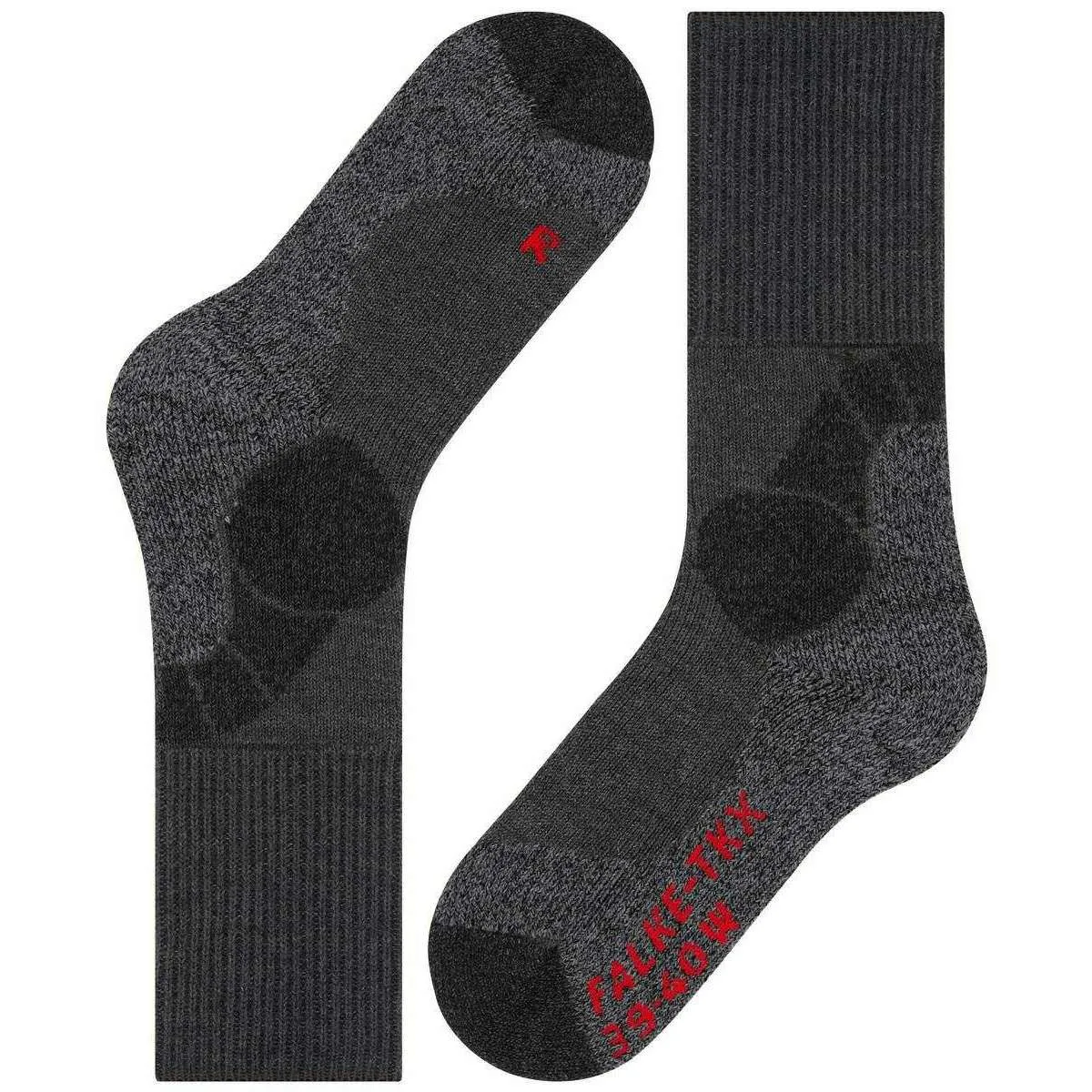 Falke TKX Expedition Socks - Asphalt Mel Grey