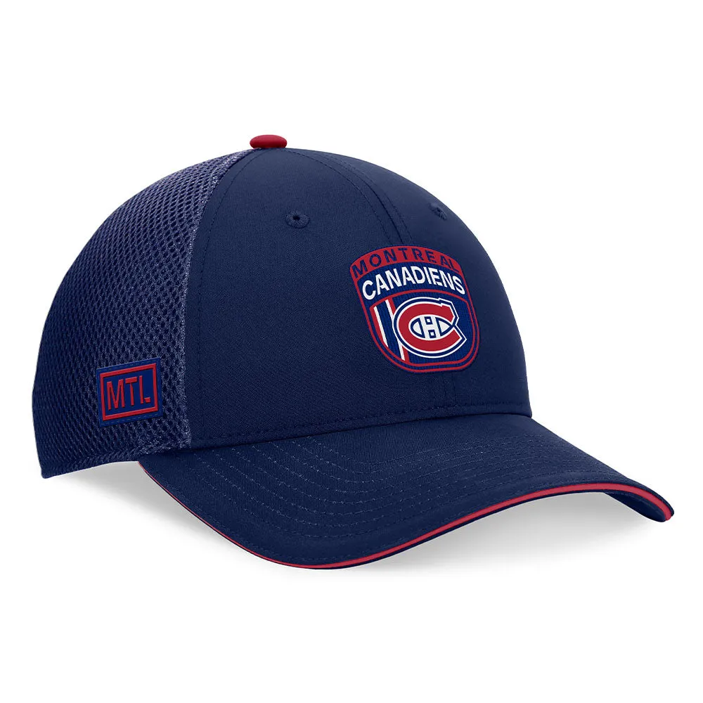 FANATICS MONTREAL CANADIENS AUTHENTIC PRO 2024 DRAFT TRUCKER HAT