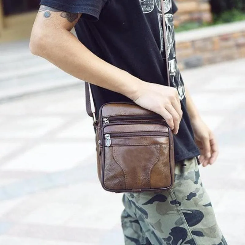 Genuine Leather Satchel Bag