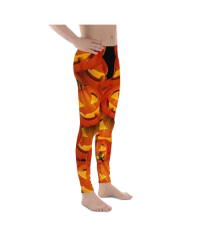 Halloween Pumpkin Meggings