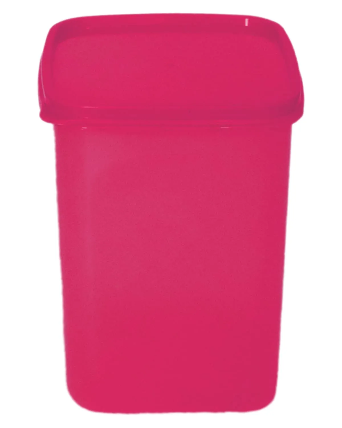 Heart Home Multiuses BPA Free Leak Proof, Dishwasher/Freezer Safe Plastic Storage Container with Lid, 3000ml, 2000ml & 1000ml, Set of 6 (Pink)-50HH01726