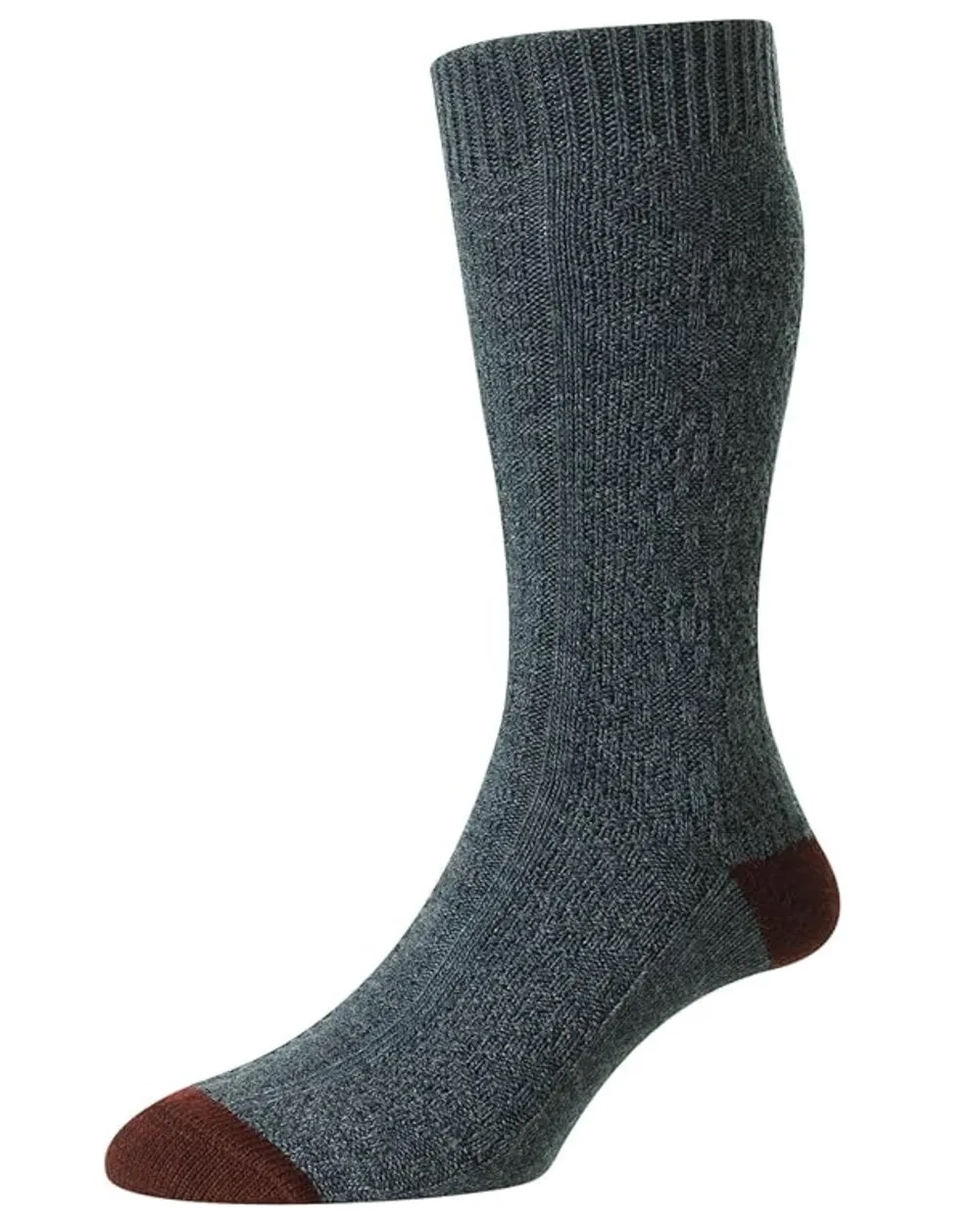 HJ Hall Poplar Chunky Wool Blend Socks