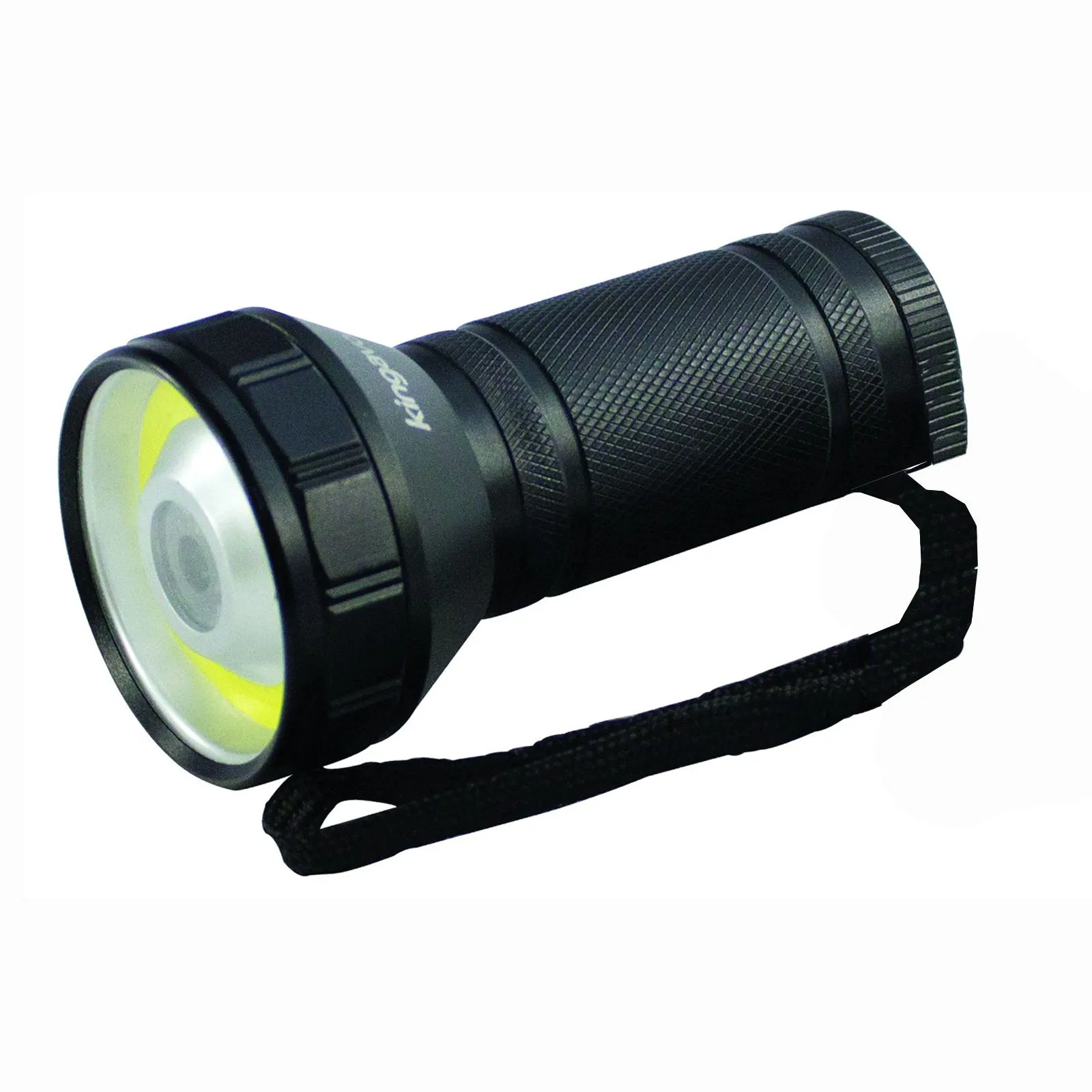 Kingavon 10W COB Black Flashlight