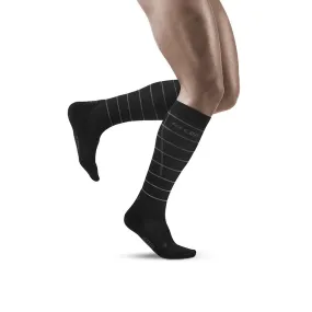 MEN'S REFLECTIVE TALL COMPRESSION SOCKS