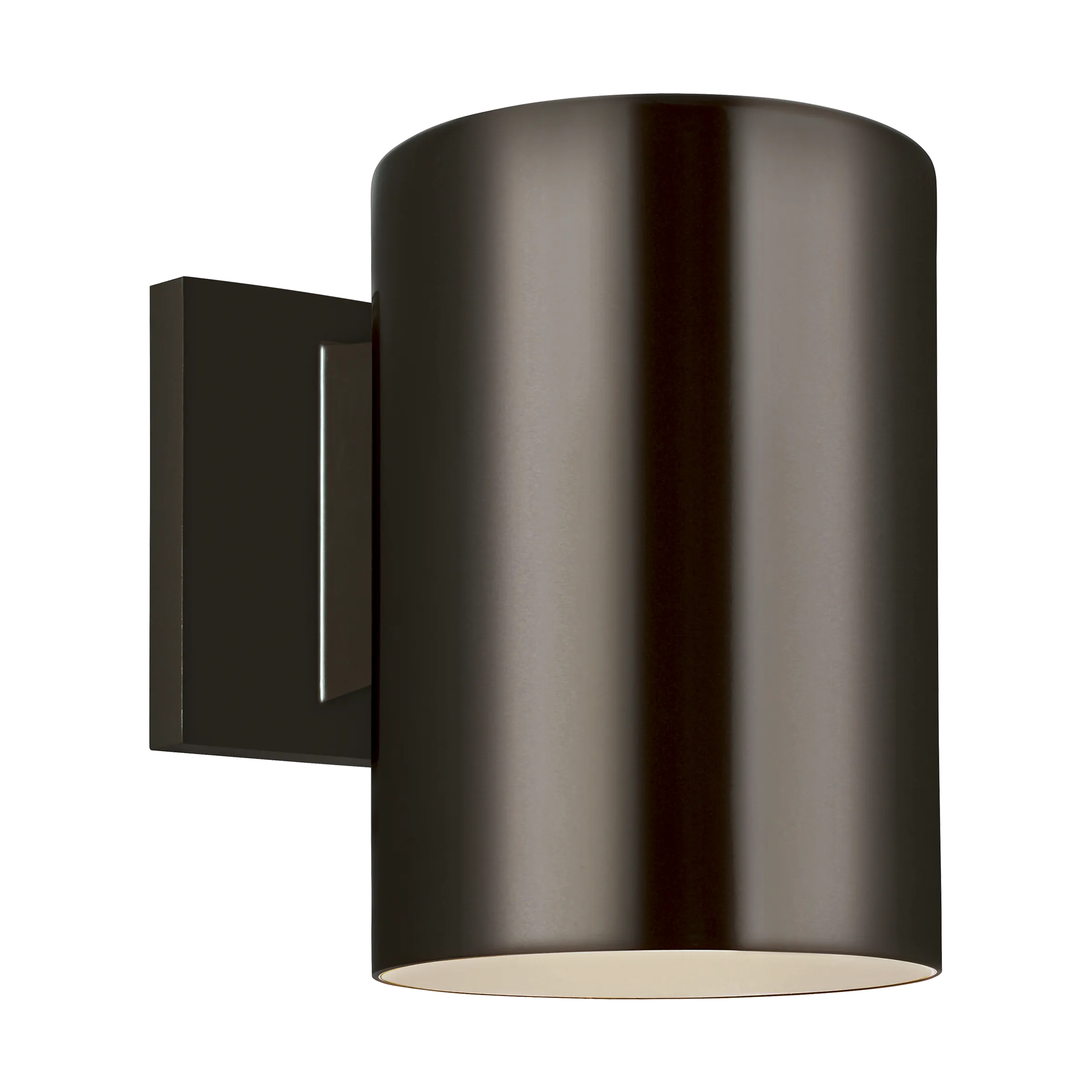 Outdoor Cylinders Small LED Wall Lantern