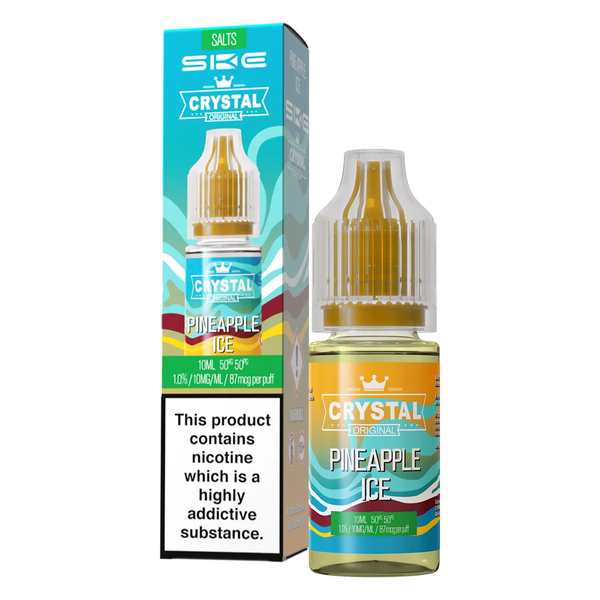 Pineapple Ice Nic Salt by SKE Crystal 10ml