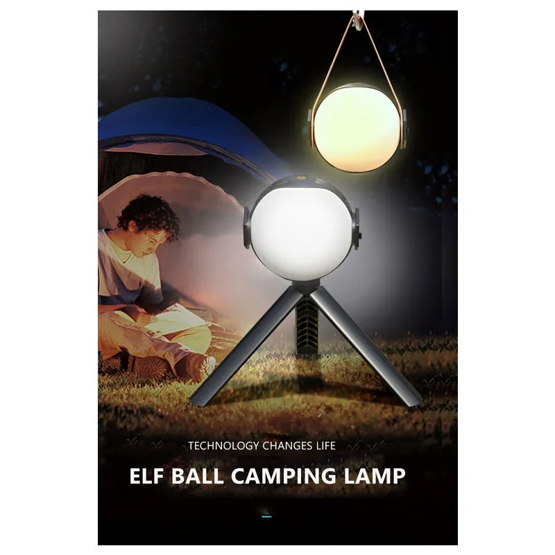 Rechargeable Outdoor Fairy Ball Tent Camping Light With Stand Fa-007