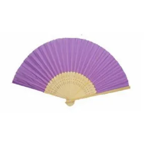 Silk Fan - Violet (set of 20)