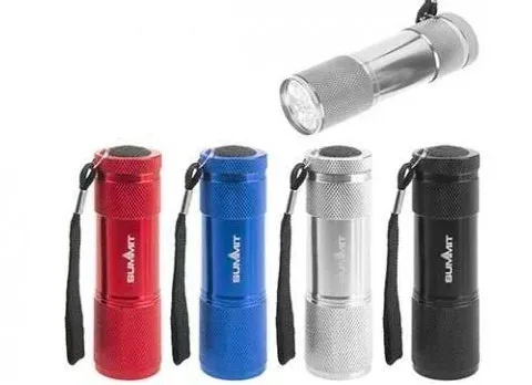 Summit 9 LED Aluminium Torch