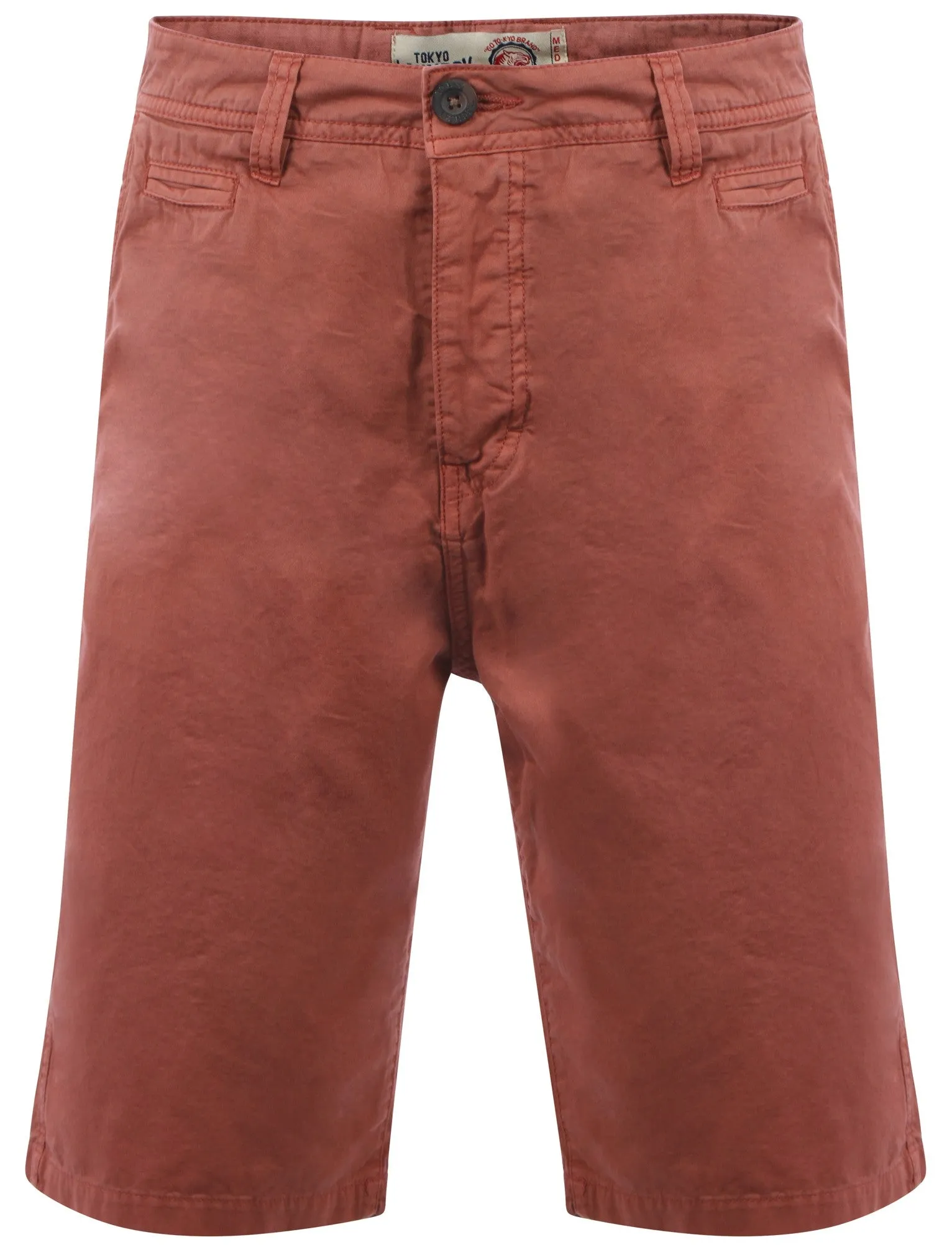 Tokyo Laundry Gustave Red Chino Shorts