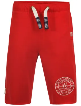 Tokyo Laundry Lawson red sweat shorts