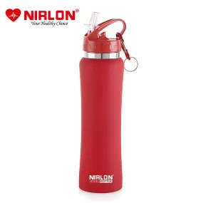 Valento Sipper Water Bottle (Red) - 750 ML