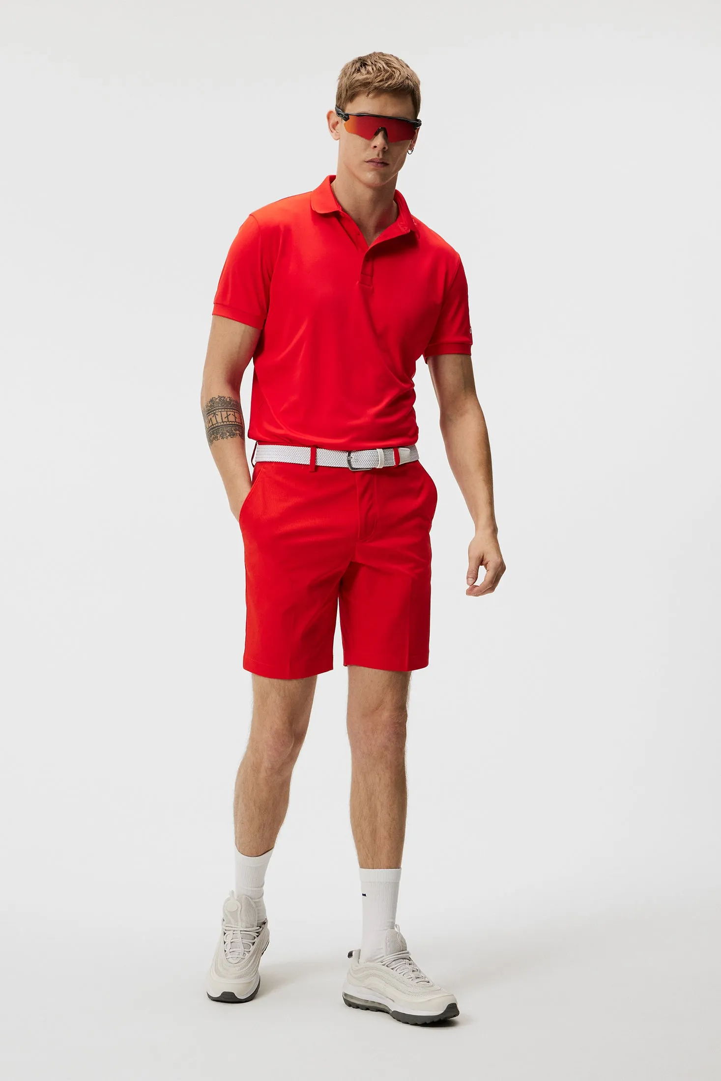 Vent Tight Shorts / Fiery Red