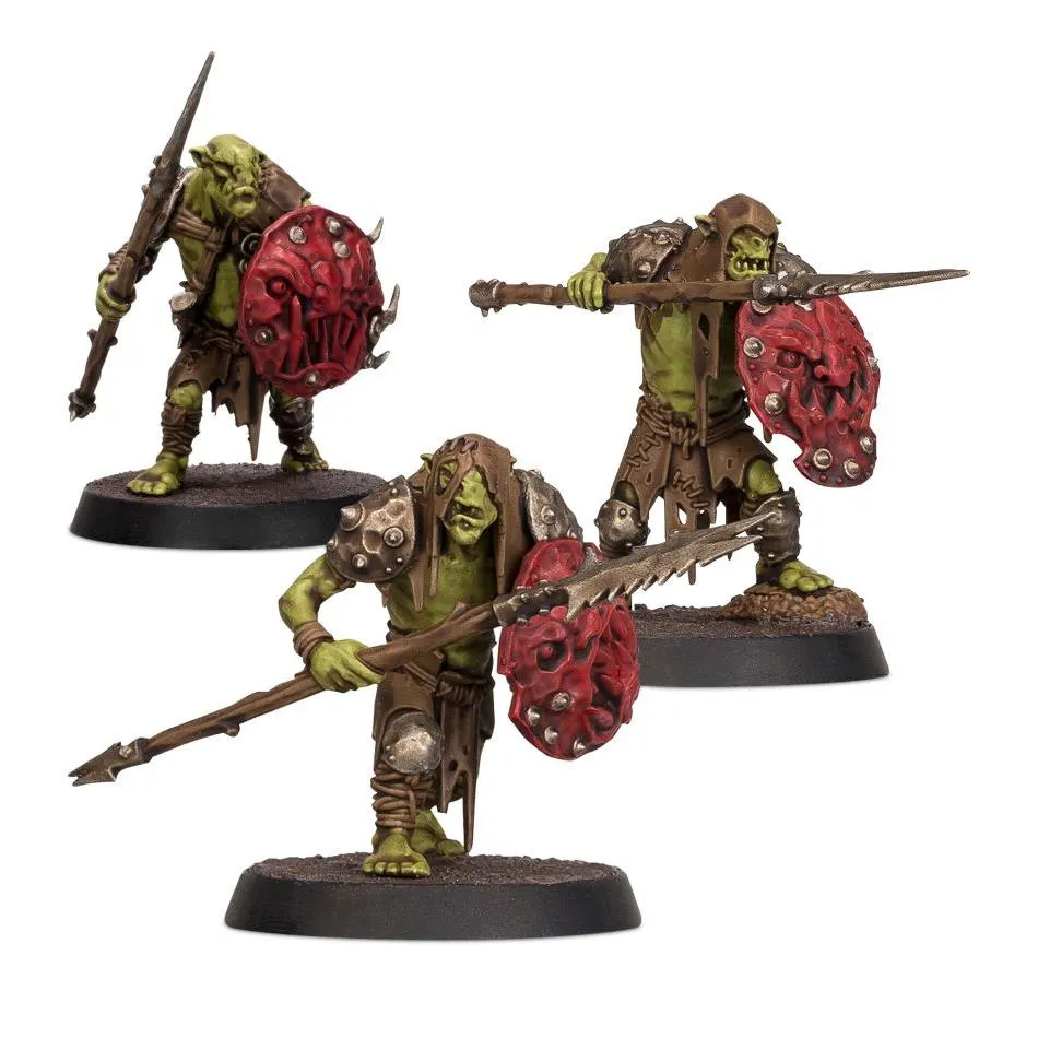 Warhammer Age of Sigmar Miniature Kit - Orruk Warclans   Paint Set