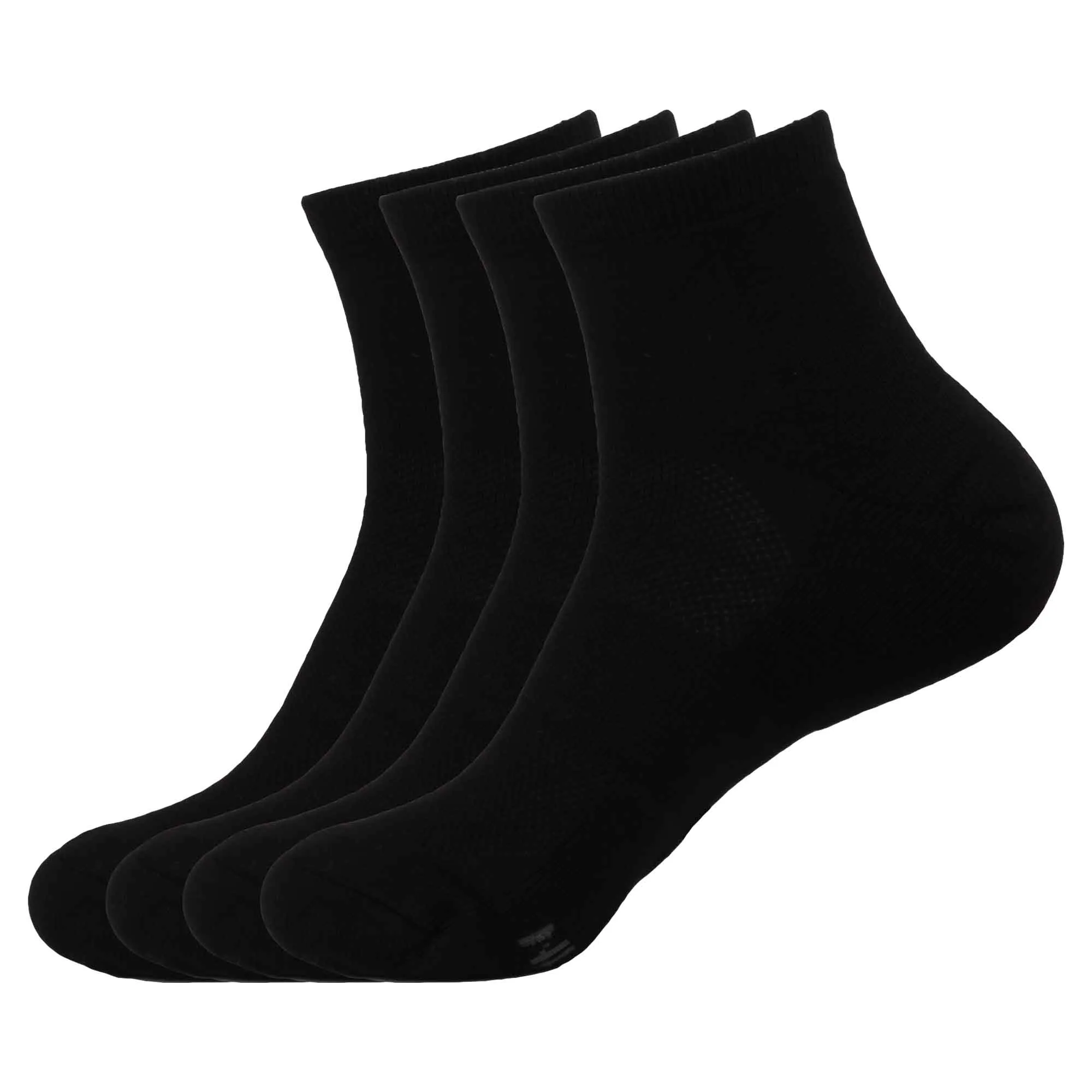 Women's Rayon from Bamboo Fiber Sports Superior Wicking Athletic Quarter Socks