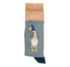 Wrendale "Guard Duck" Socks